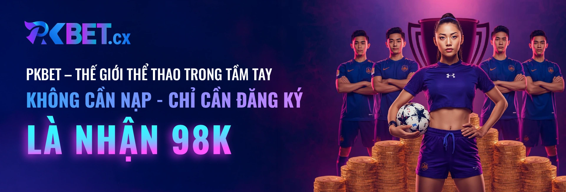 Banner nhà cái pkbet